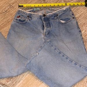 Vintage Mudd jeans small 90s 2000s fringe